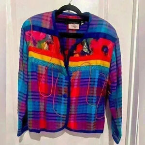 Vintage Canvasback multicolored Jacket size small